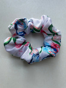  Iced Hibiscus Scrunchie