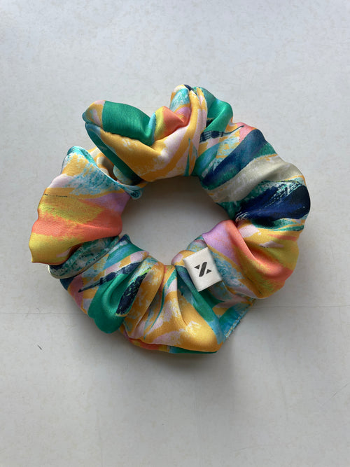 Jungle Block Scrunchie