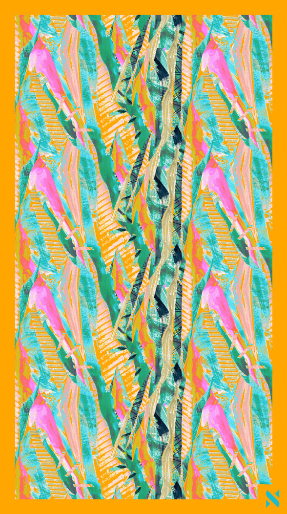 Jungle Block [Rectangle Scarf]